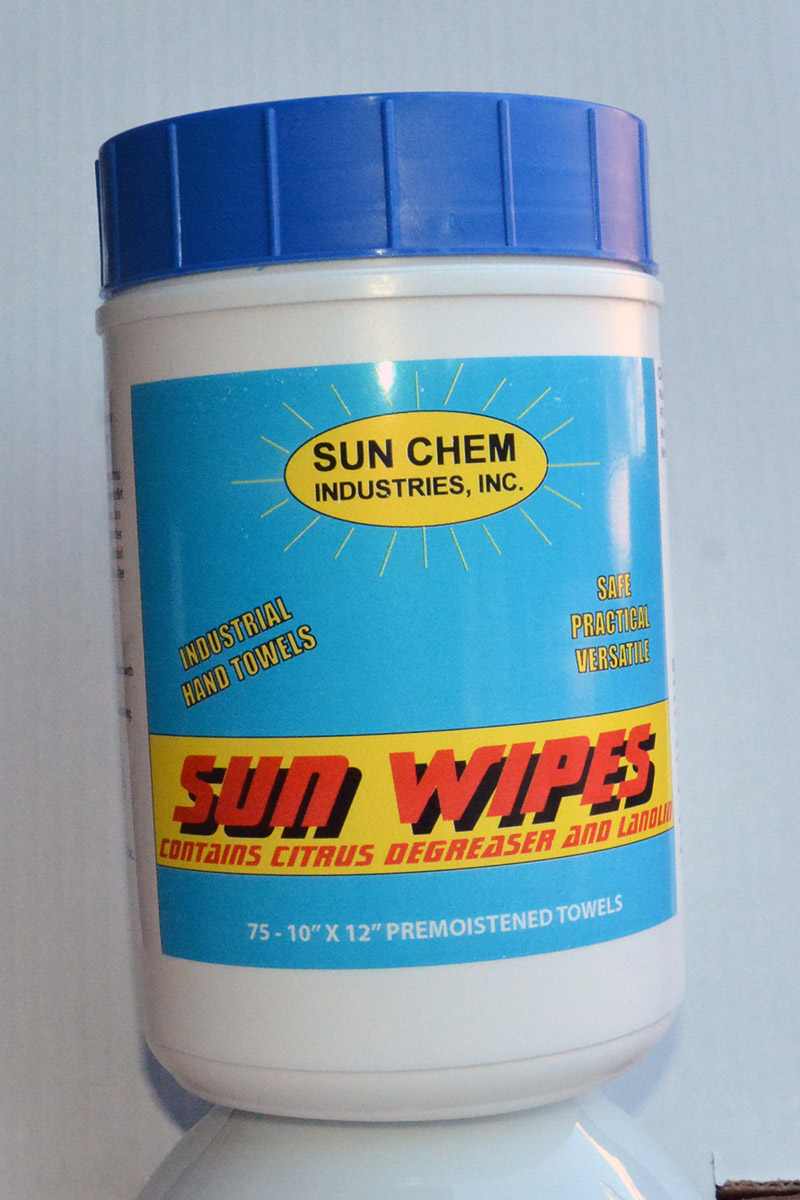 SUN Wipes Waterless hand cleaner towels – SunChemIndustries
